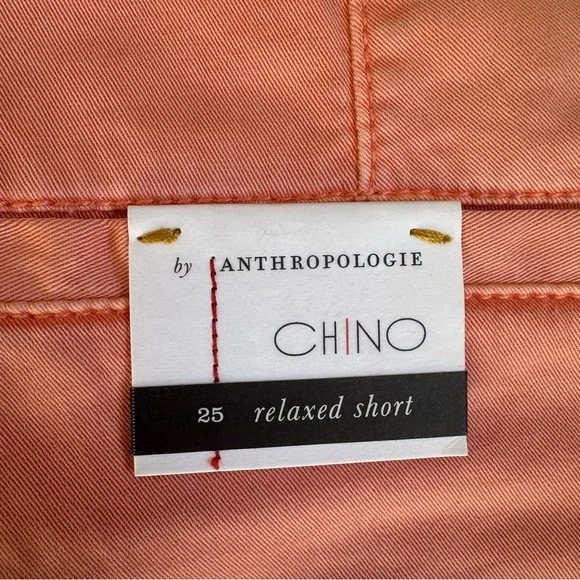 Anthropologie Chino Shorts Size 25 - Picture 4 of 10